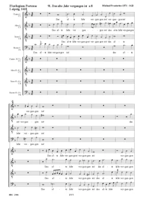 Das alte Jahr vergangen ist a 8