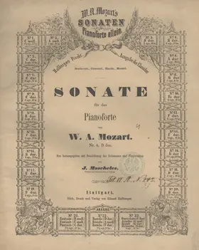 Piano Sonata in B-flat major