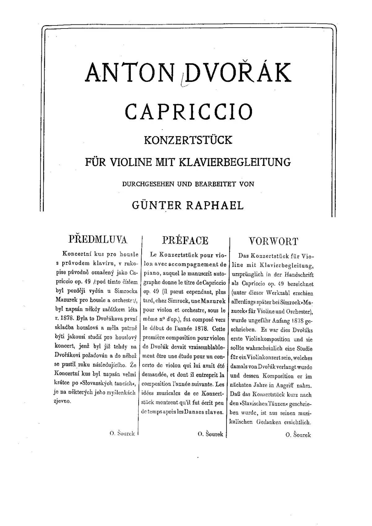 Capriccio - Page 1