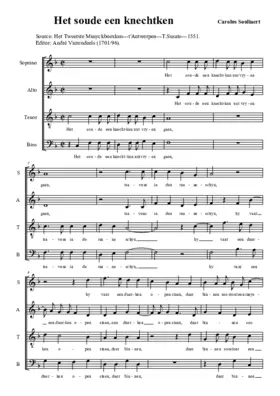 Het soude een knechtken