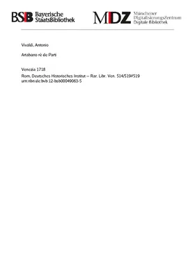 Artabano, re de' Parti