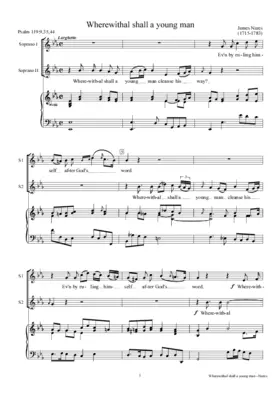 Wherewithal shall a young man cleanse his way