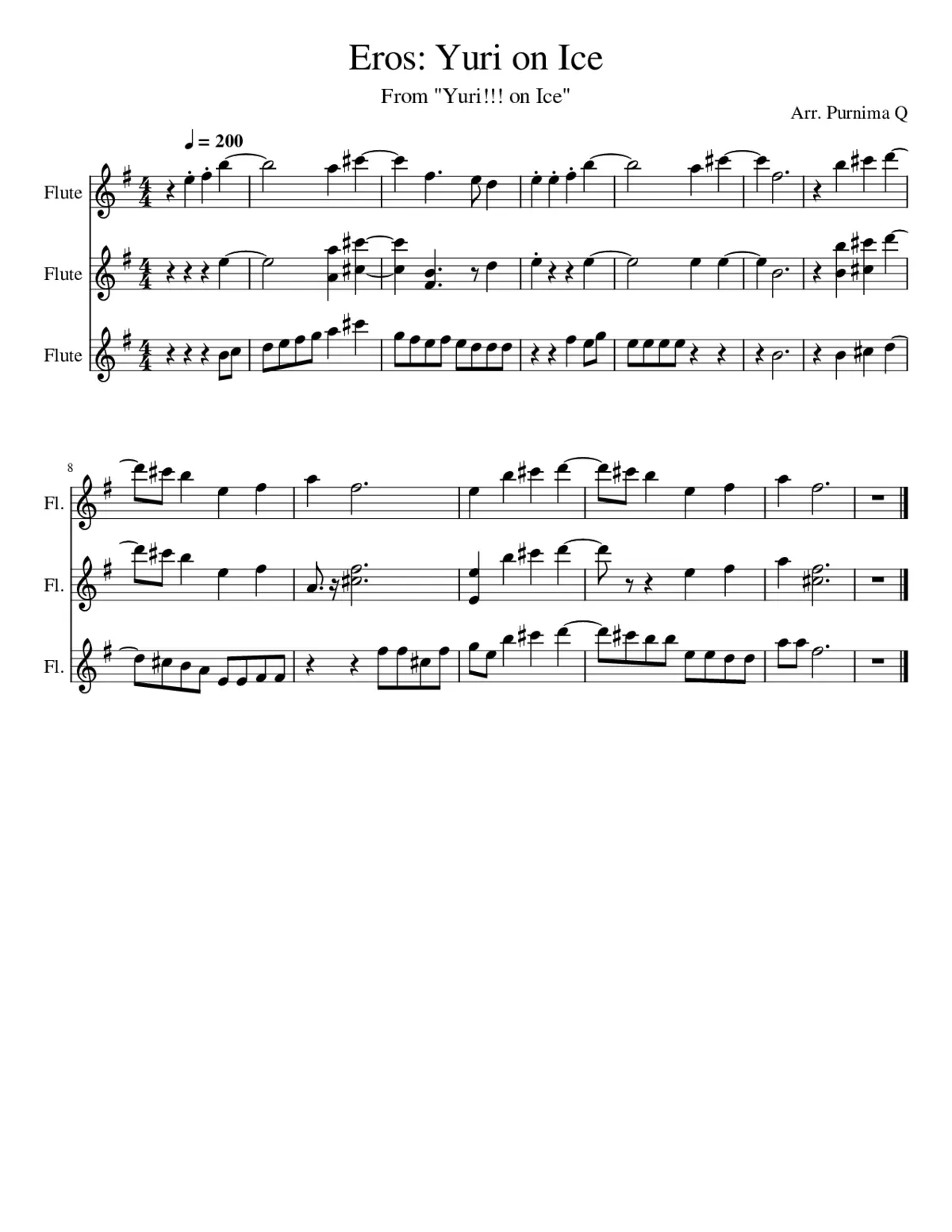 yuri on ice - In Regards to Love: Eros - Page 1