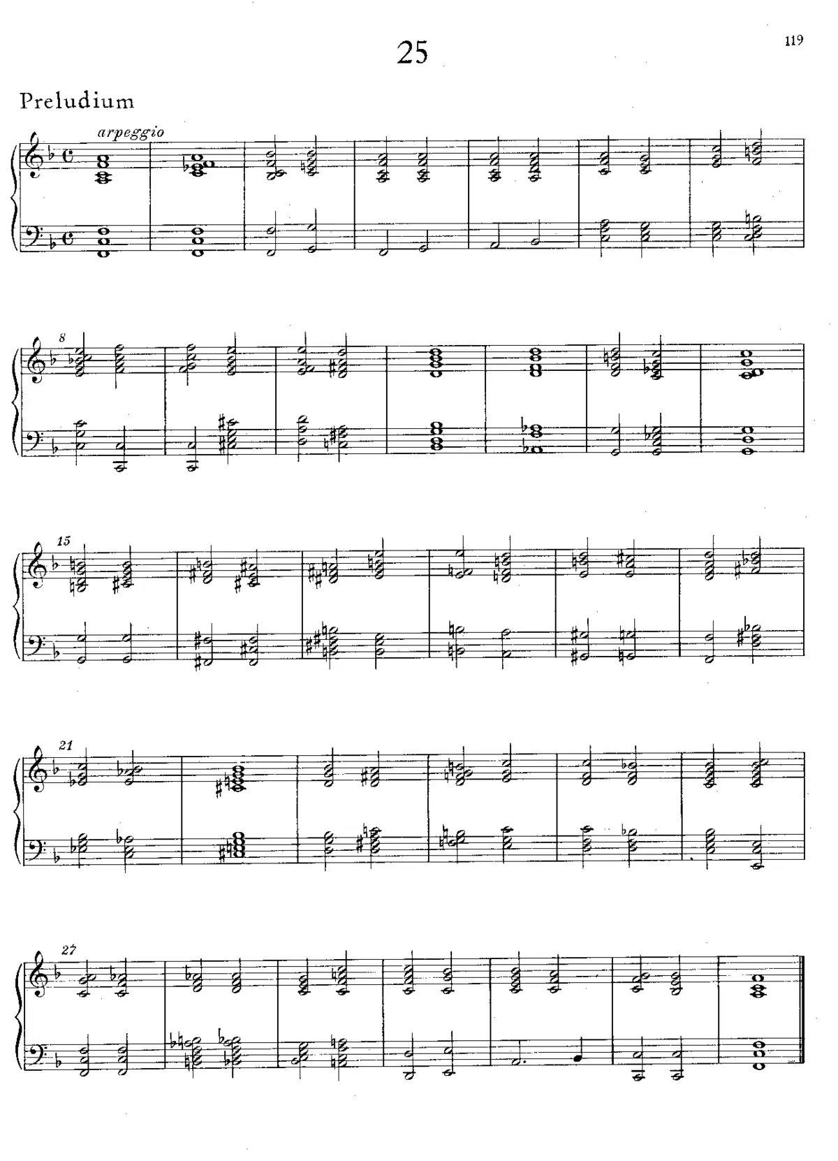 Preludium, HWV 567 - Page 1