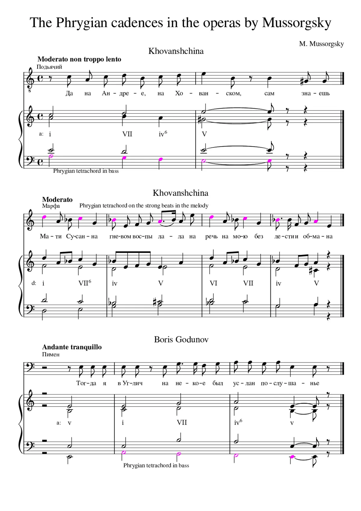 Khovanshchina - Page 1