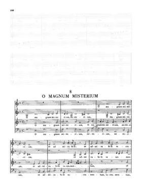 O magnum mysterium