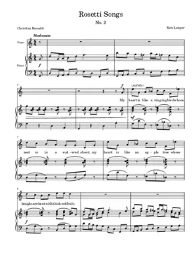 My Heart Is Like A Singing Bird