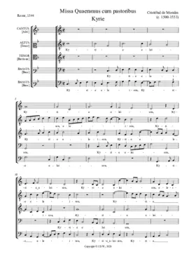 Missa Queramus cum pastoribus