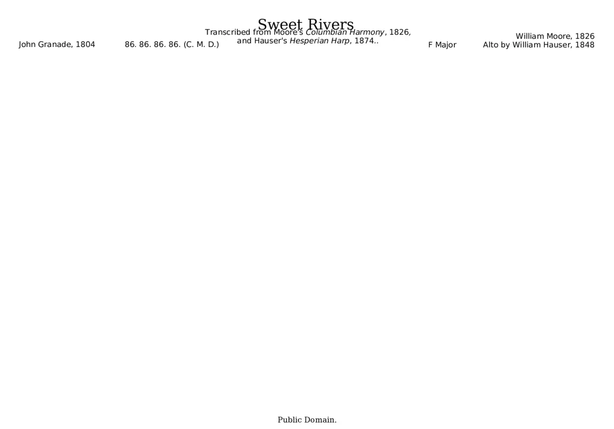 Sweet Rivers - Page 1