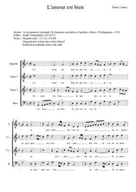 L'amour est bien de perverse nature