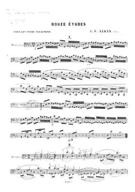 12 Études pour les pieds seulement