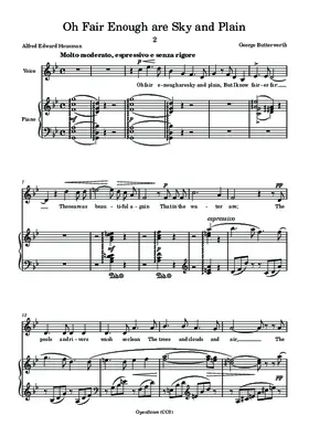 Oh Fair Enough are Sky and Plain