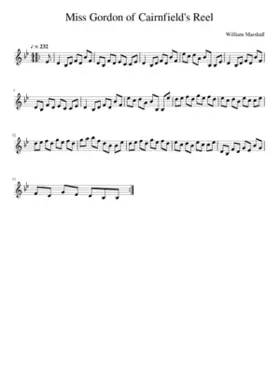 Miss Gordon of Cairnfield's Reel