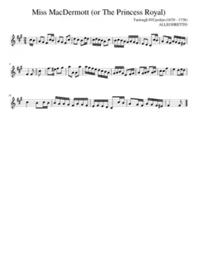 Miss MacDermott (or The Princess Royal)