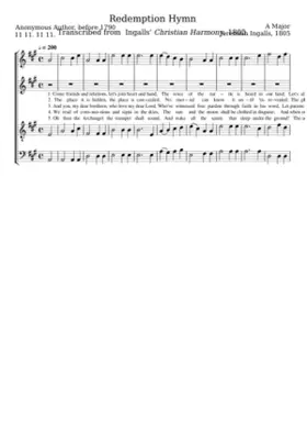 Redemption Hymn