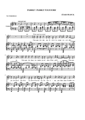 Passez, passez toujours