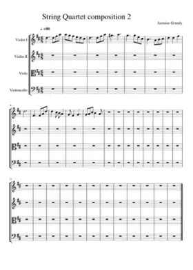 String Quartet composition 2