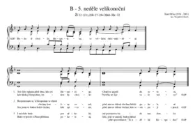B - 5. neděle velikonoční
