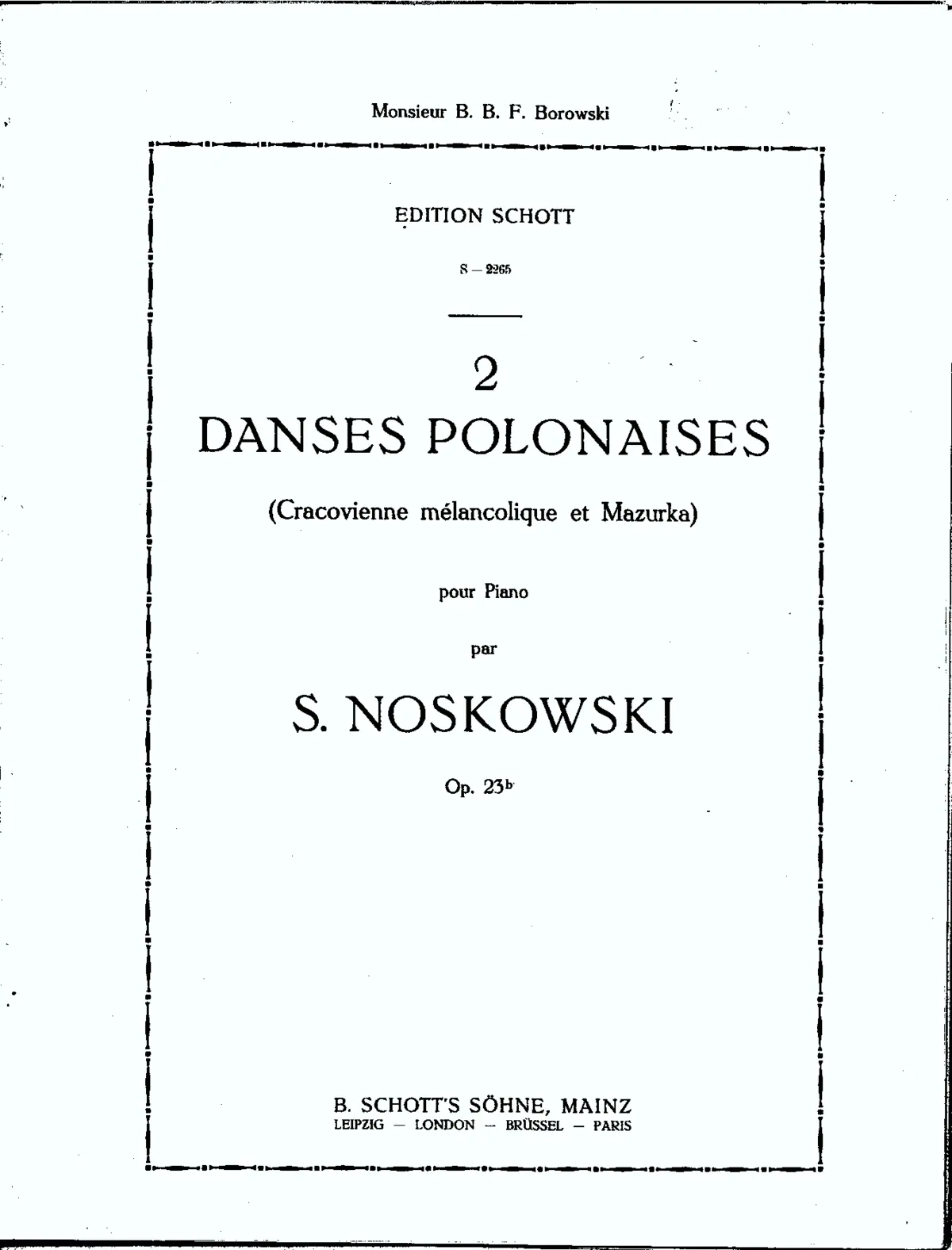 2 Danses polonaises - Page 1