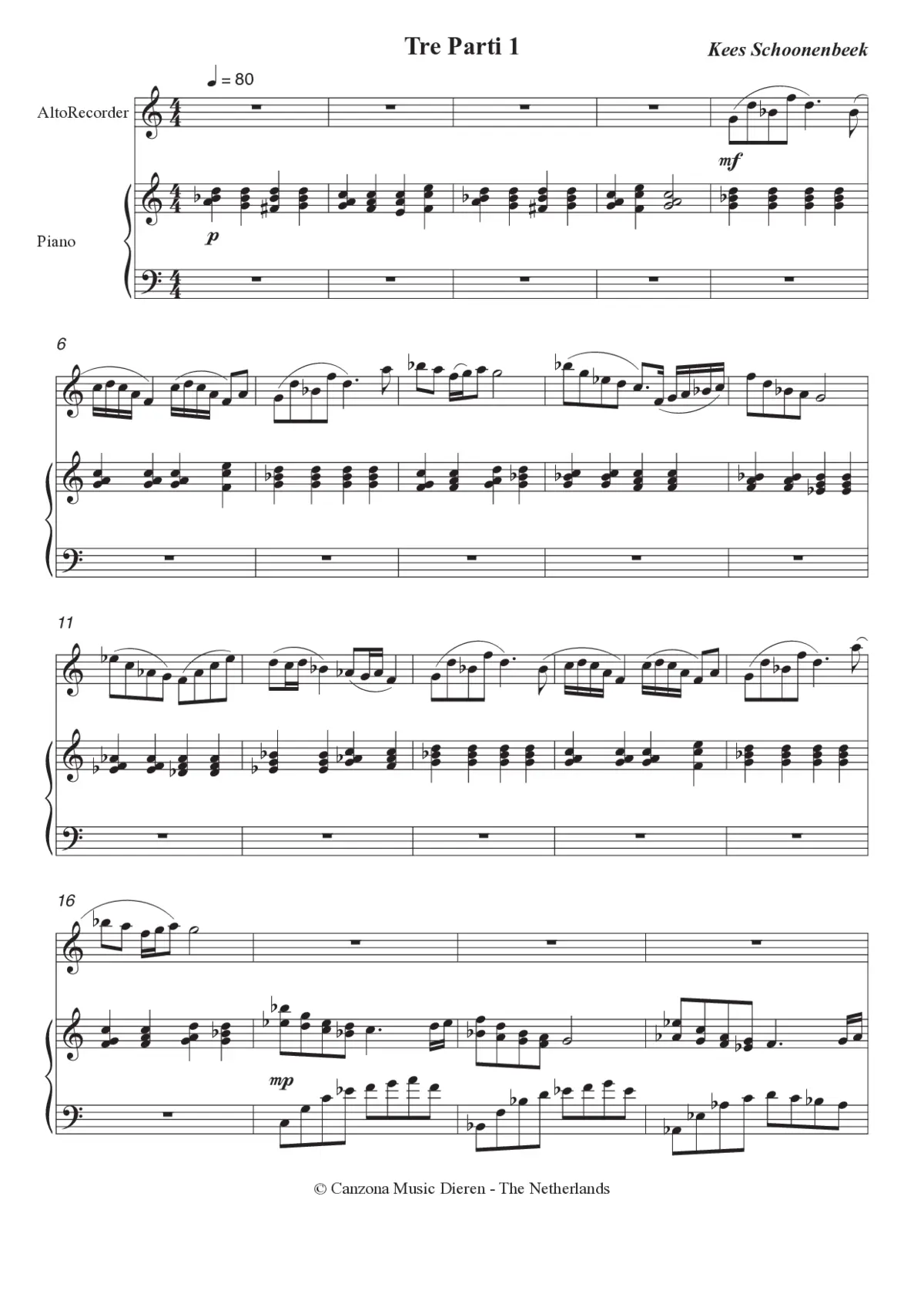 Tre Parti - Page 1