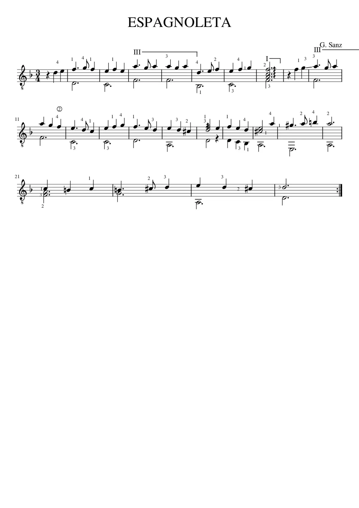 ESPAGNOLETA - Page 1
