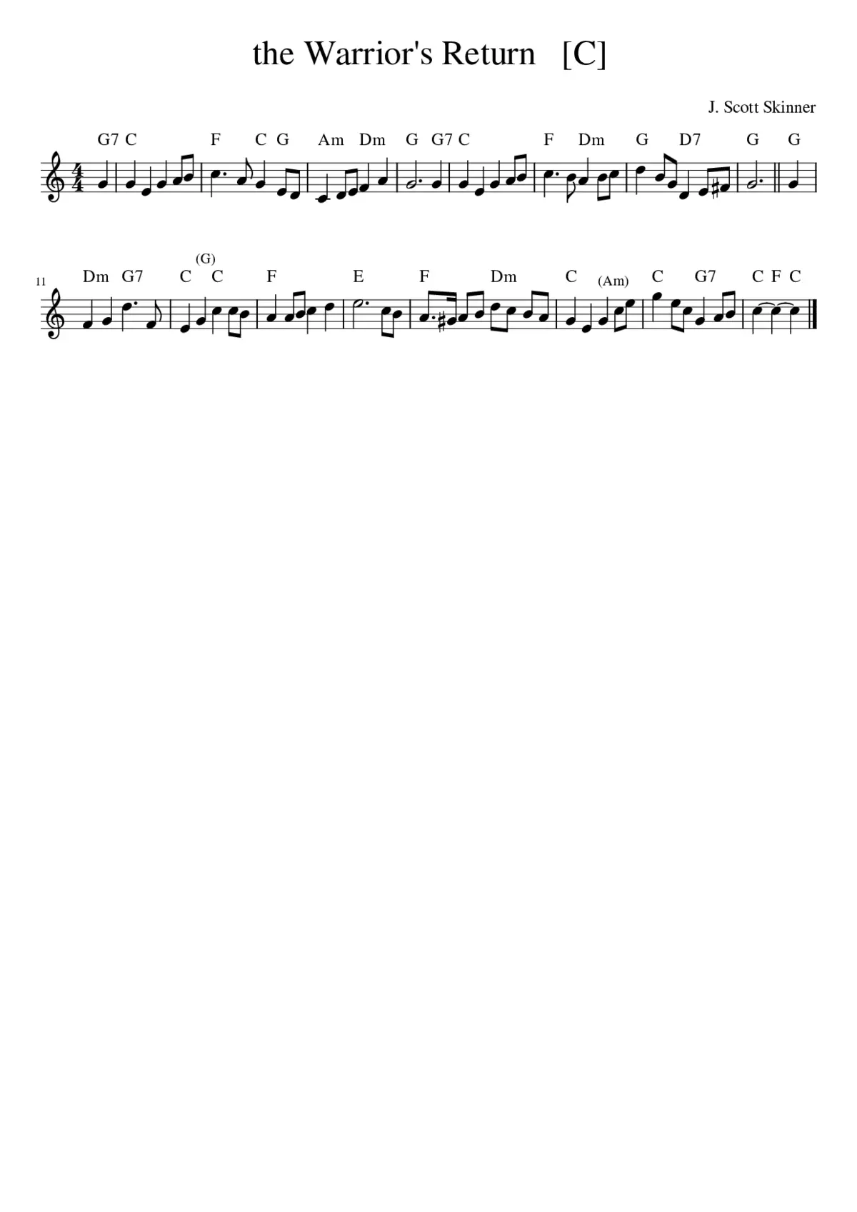 the Warrior's Return - Page 1