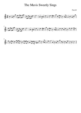 The Mavis Sweetly Sings