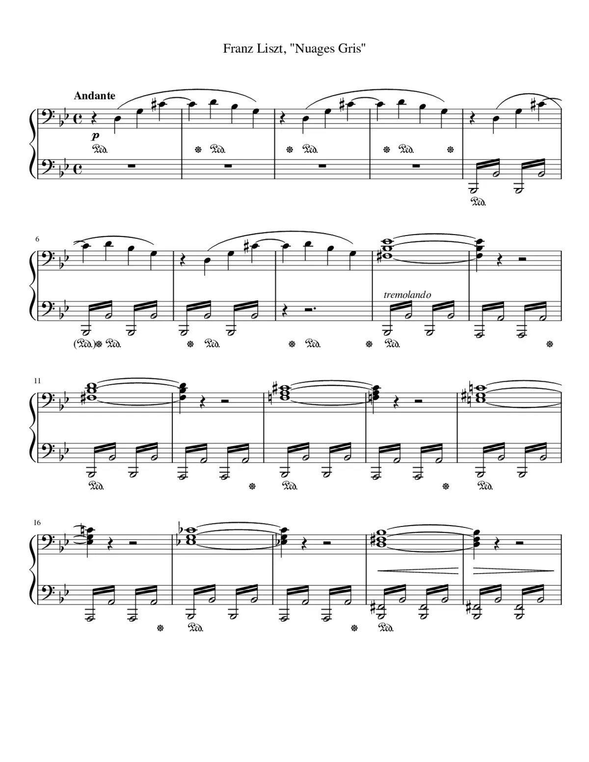 Trübe Wolken S.199 - Page 1