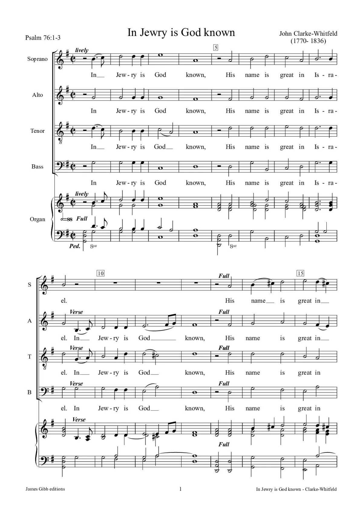 In Jewry is God known - Page 1