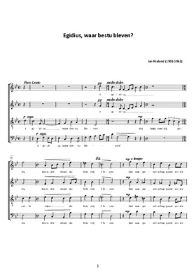 Egidius waar bestu bleven