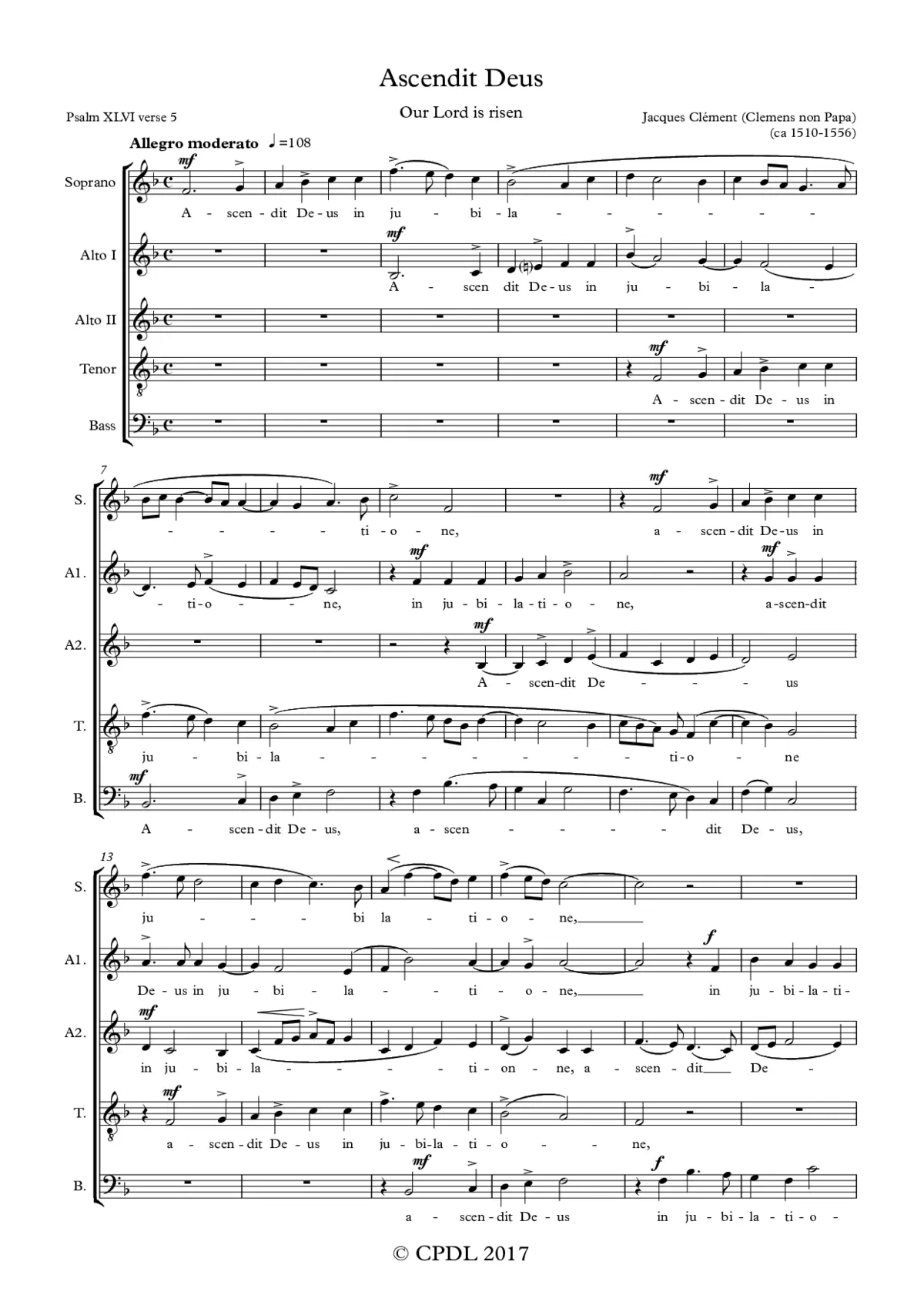 Ascendit Deus - Page 1