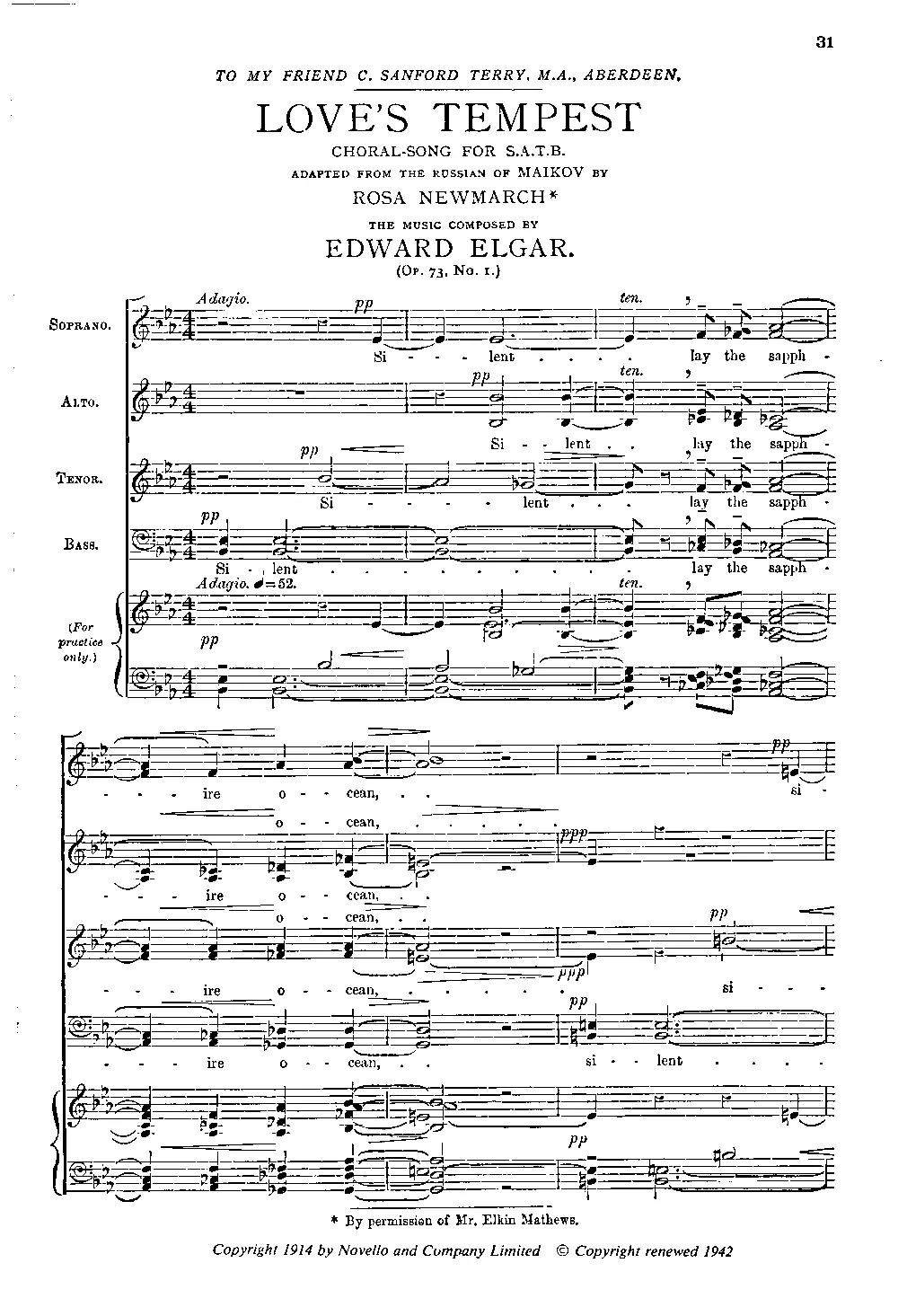 2 Part Songs - Page 1