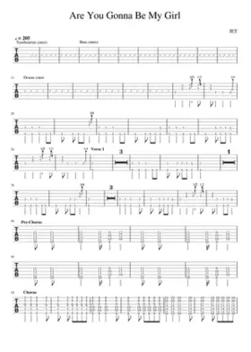 are you gonna be my girl