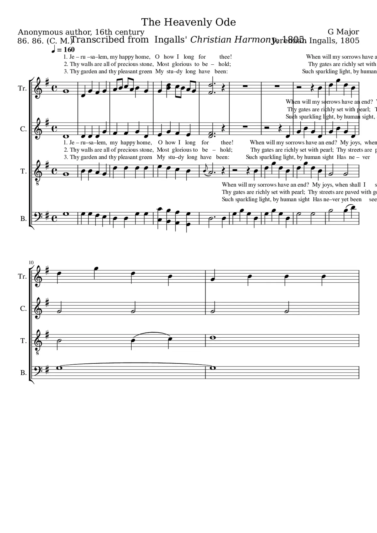 The Heavenly Ode - Page 1