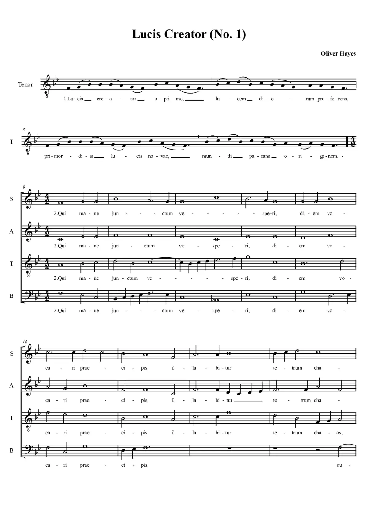 Lucis Creator (no. 1) - Page 1