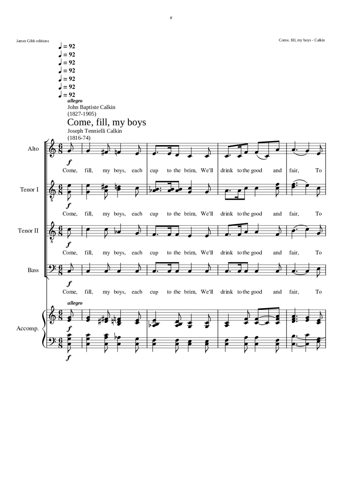 Come fill my boys - Page 1