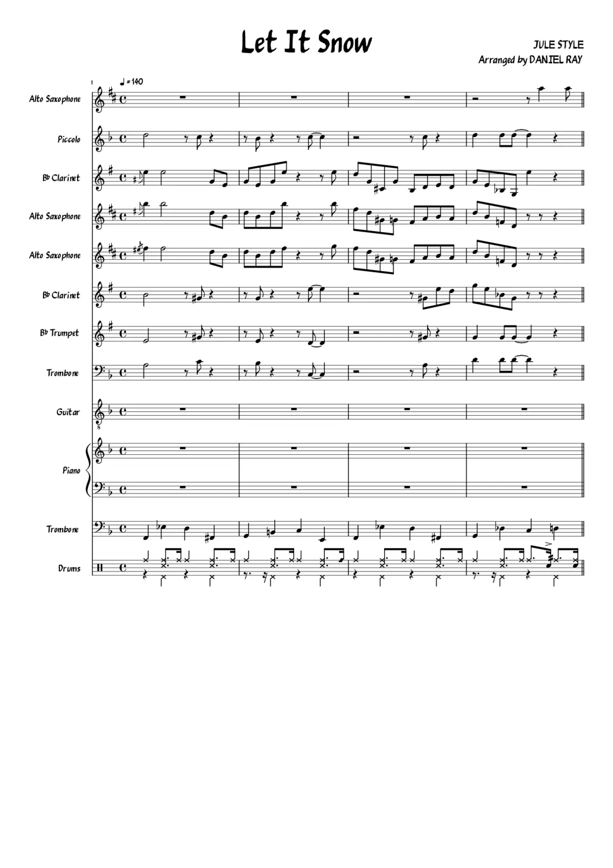 let it snow let it snow let it snow - Page 1