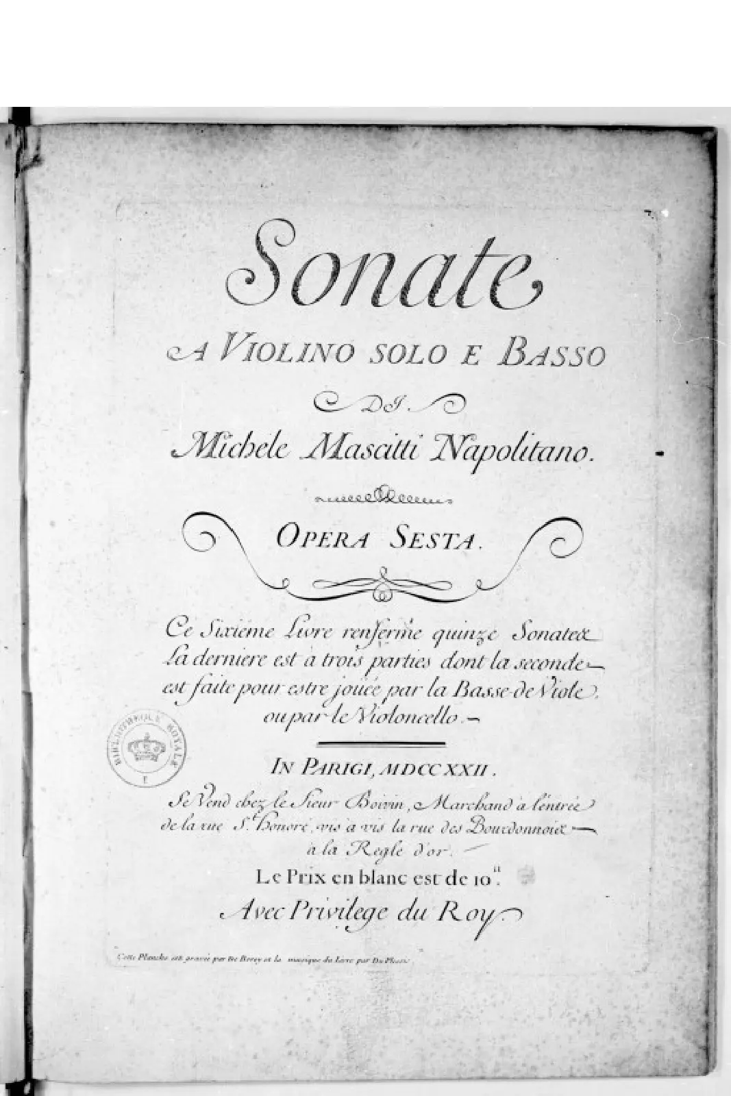 15 violin sonatas and a trio sonata - Page 1