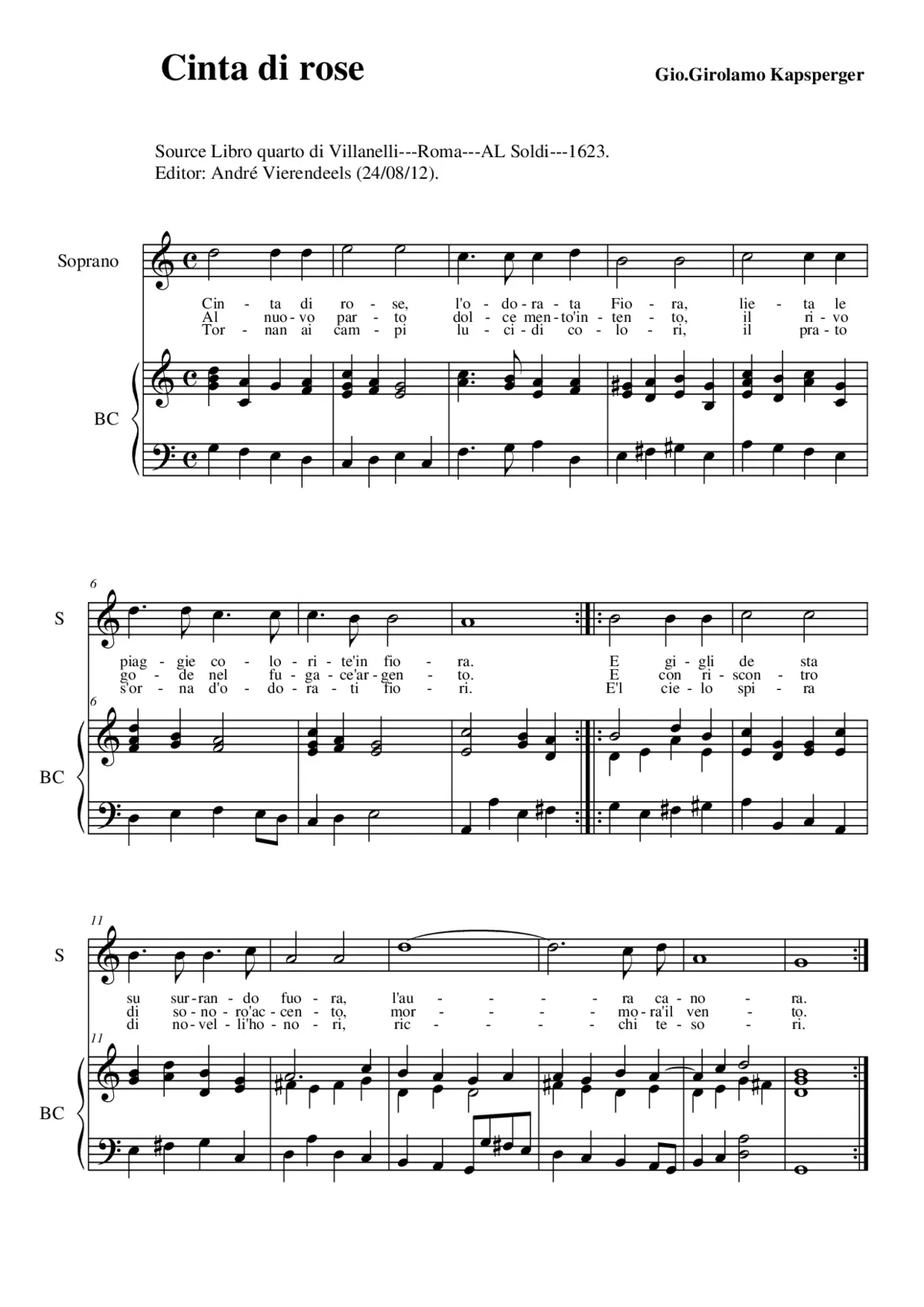 Cinta di rose - Page 1