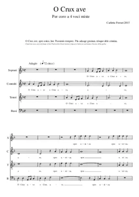 O Crux ave