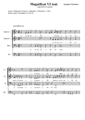 Magnificat VI toni