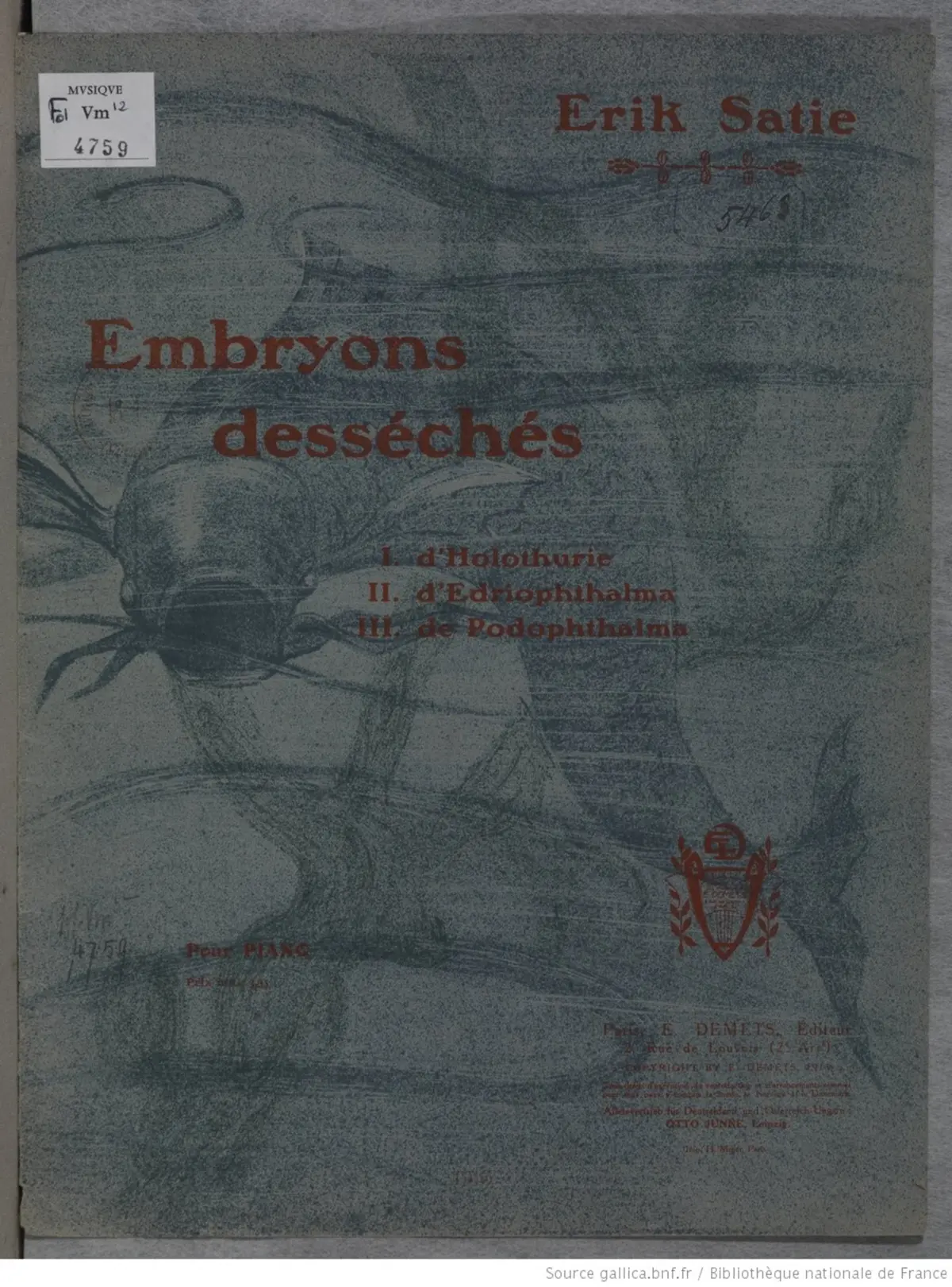 Embryons desséchés - Page 1