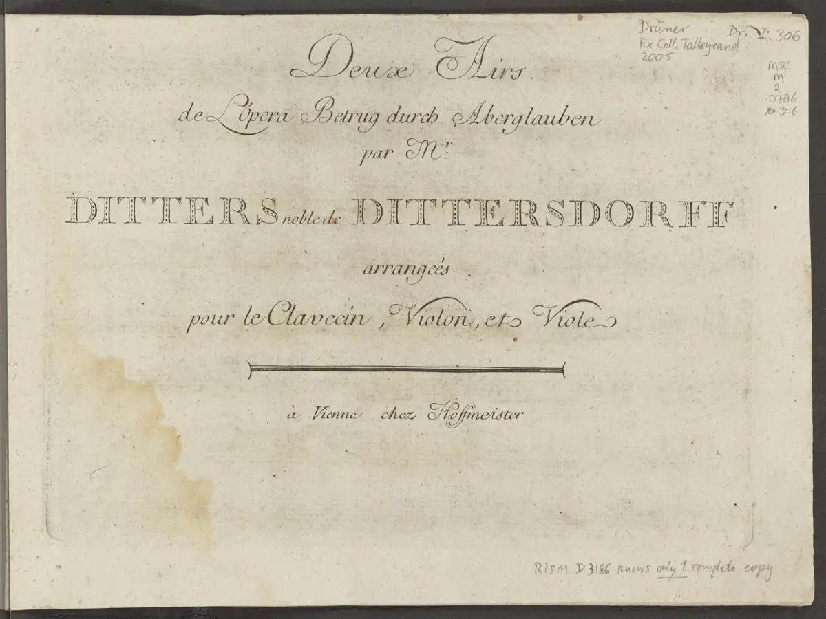2 Airs from 'Betrug durch Aberglauben' - Page 1