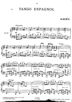 Deux morceaux caractéristiques