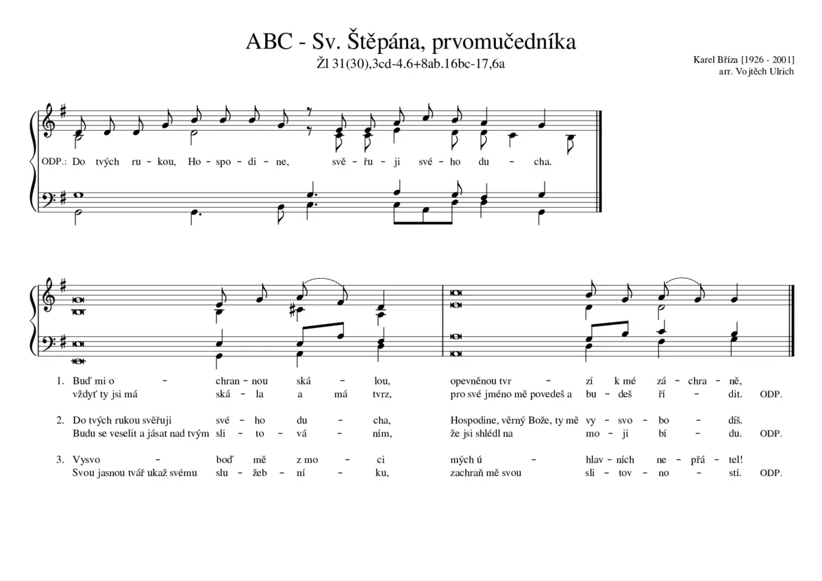 ABC - Sv. Štěpána, prvomučedníka - Page 1