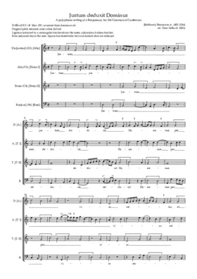 Justum deduxit Dominus
