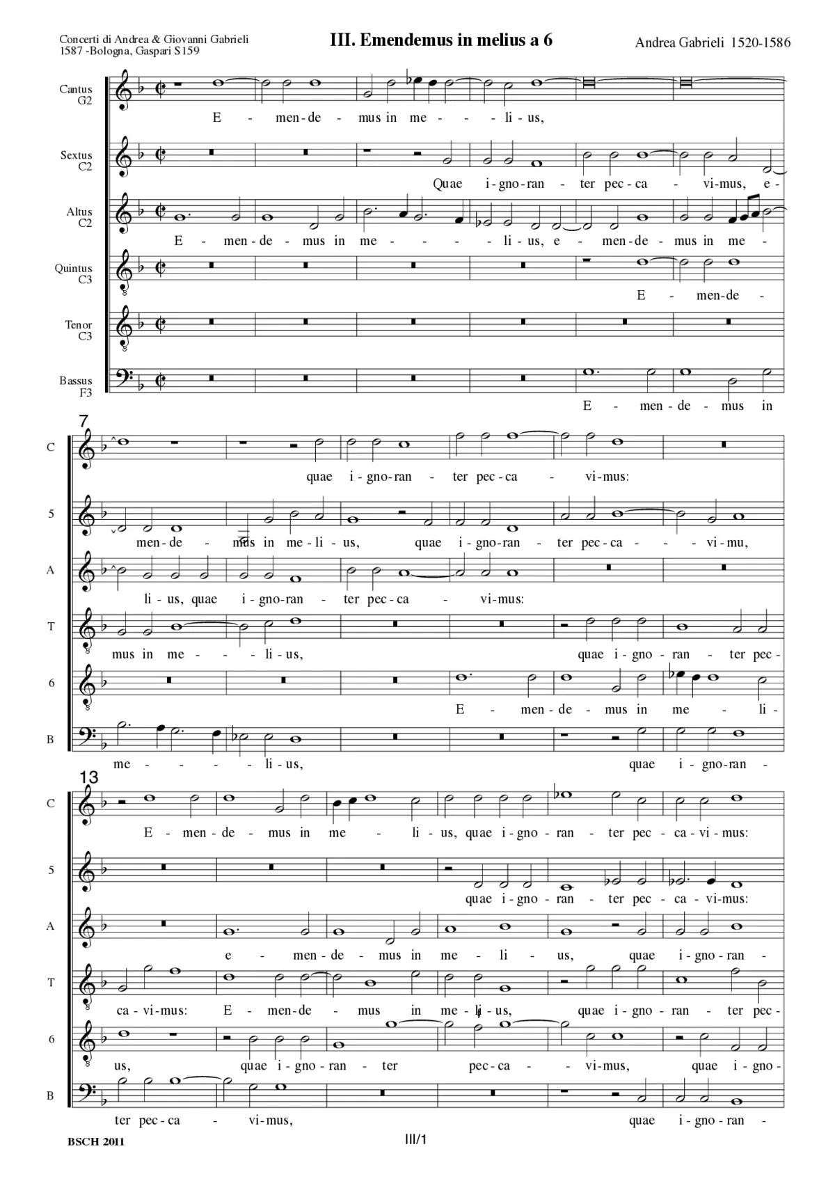 Emendemus in melius a 6 - Page 1