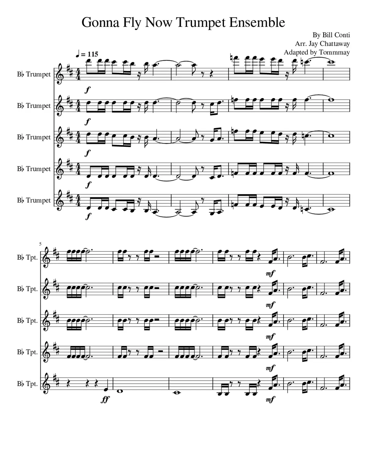 gonna fly now - Page 1