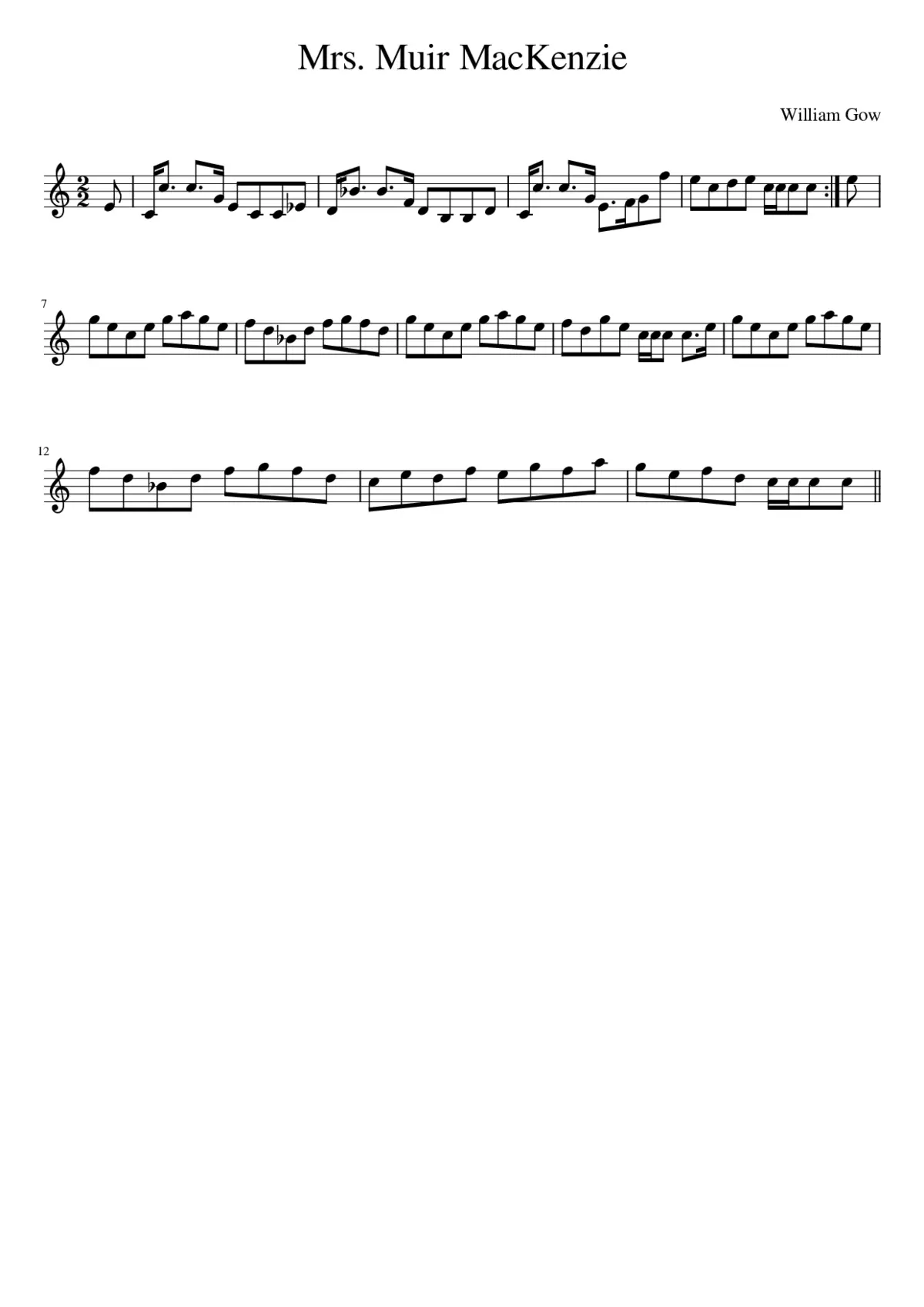 Mrs. Muir MacKenzie - Page 1