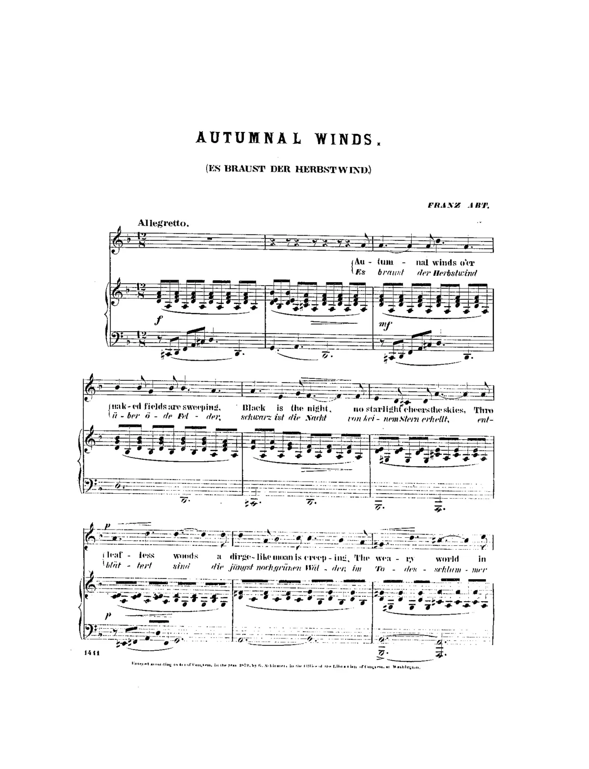 3 Lieder - Page 1